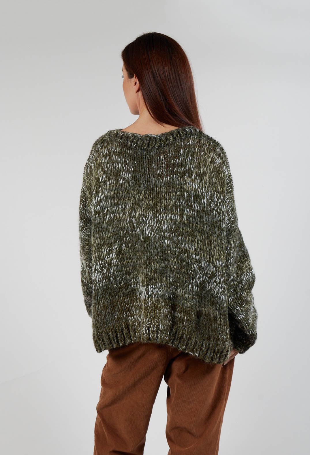 Loose Knit Jumper in Tabacco