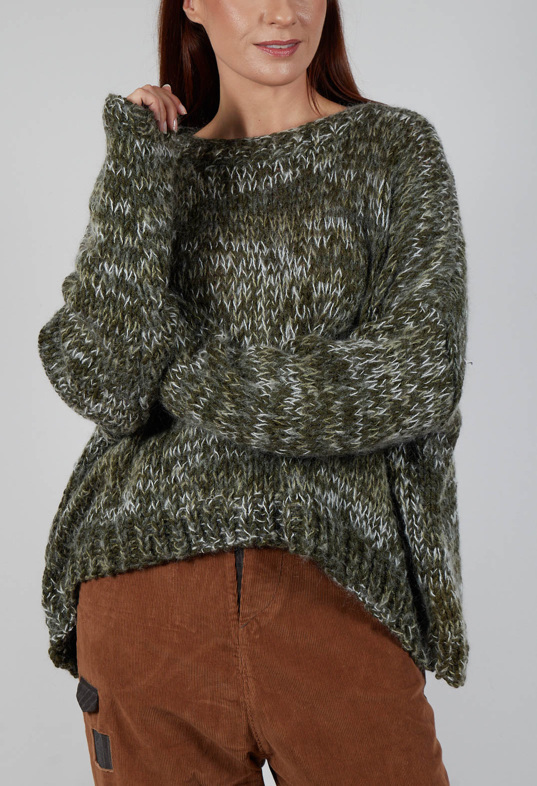 Loose Knit Jumper in Tabacco