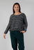 Purl Knit Scoop Neck Jumper in Original Grey