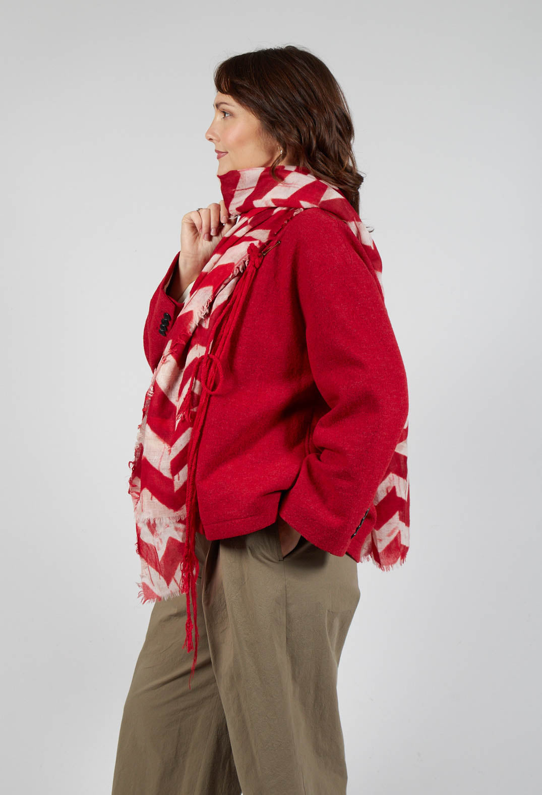 Medium Zig Zag Pattern Scarf