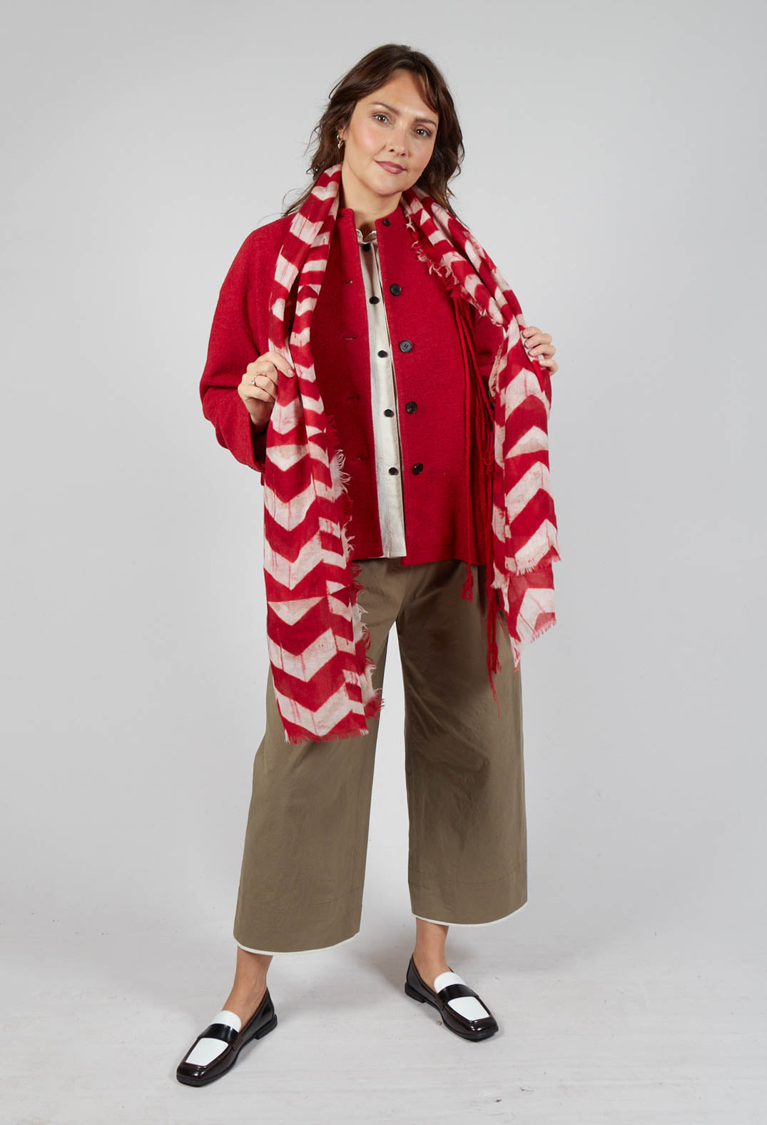 Medium Zig Zag Pattern Scarf