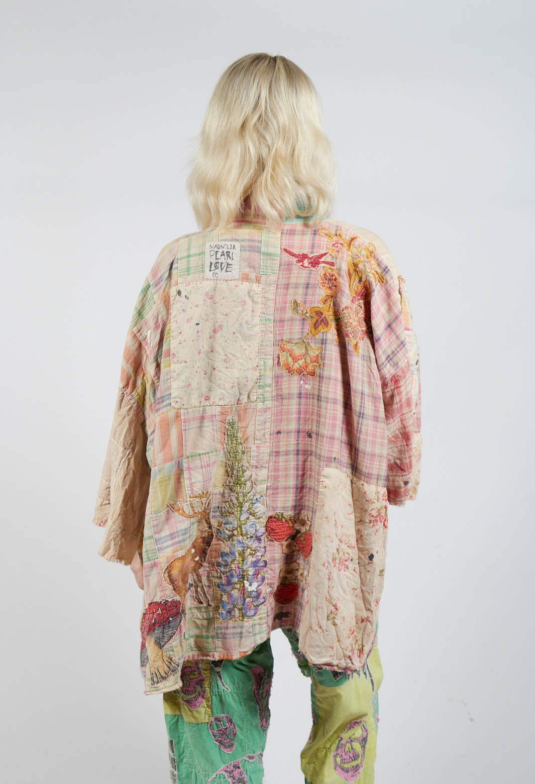 Patchwork Beatix Kimono in Madras App