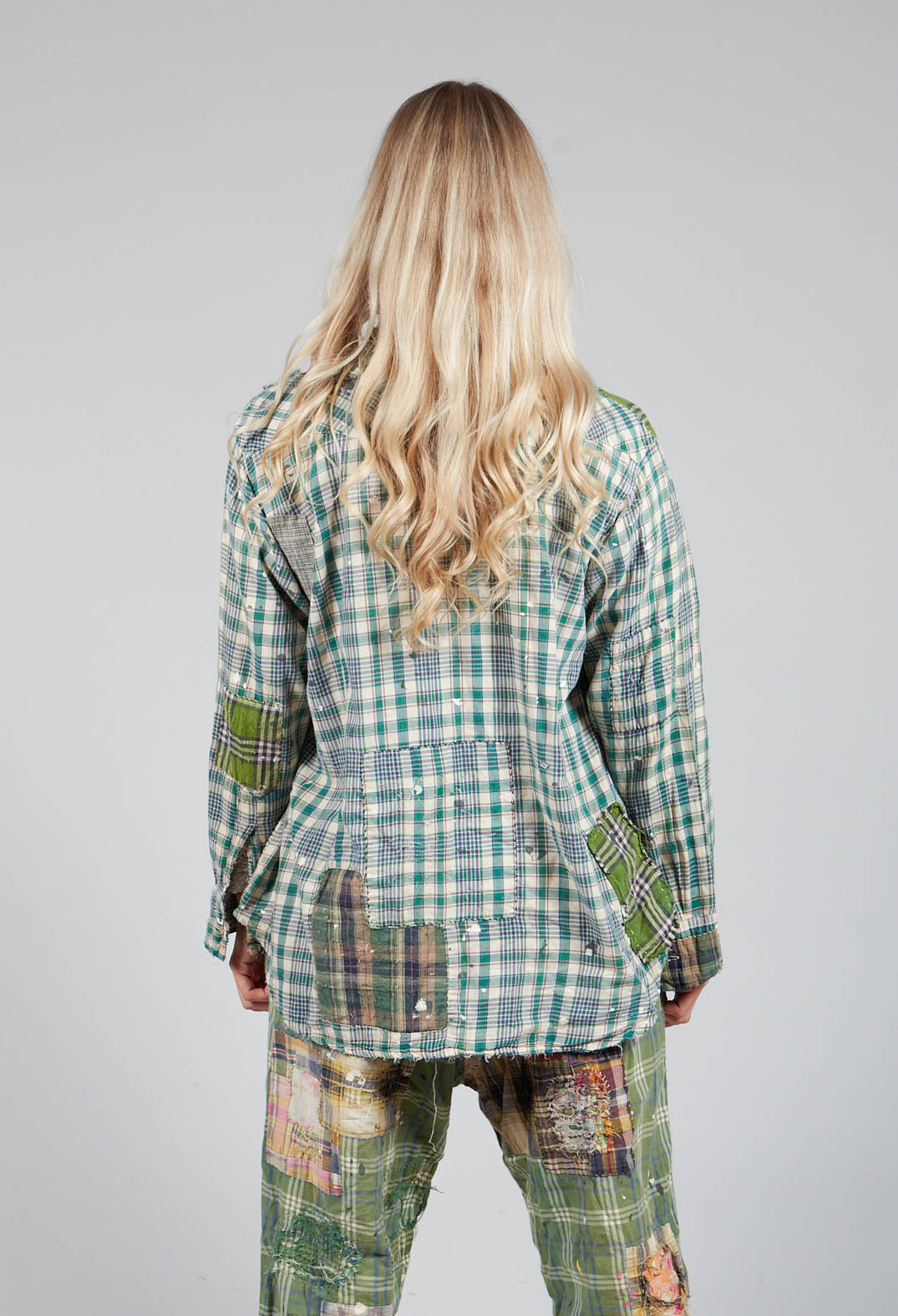 YD Plaid Kelly Western Shirt in Grandpa Joe