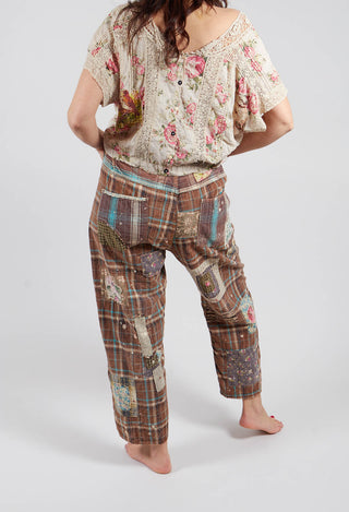 Miner Pants in Madras Espresso