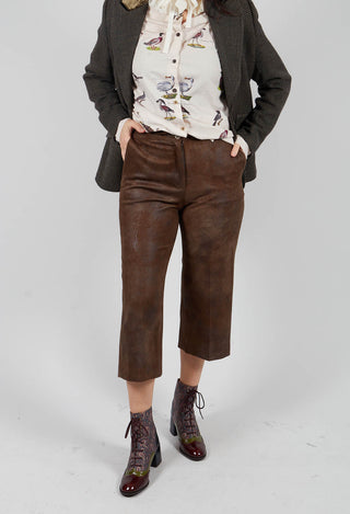 Cropped York Pants in Khaki