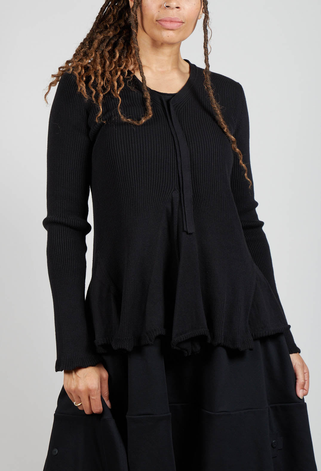 Cotton Knit in Black