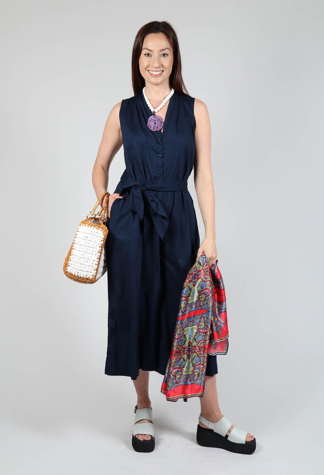 Luna P Jumpsuit In Blu