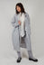 Stitch Cotton Overcoat in Original Grey