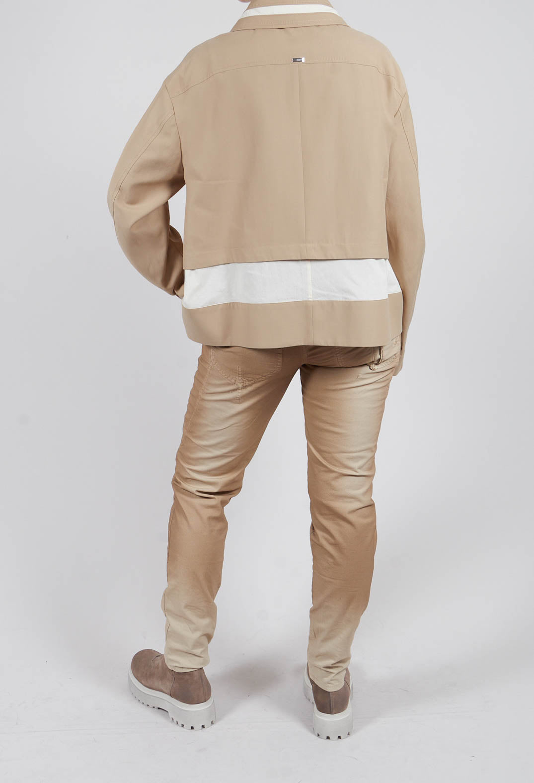 Inform Trousers in Washed Beige