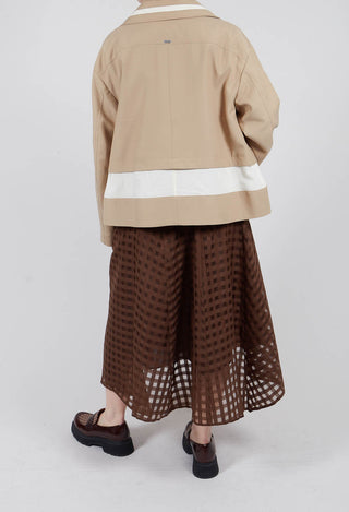 Notorious Skirt in Brown Check