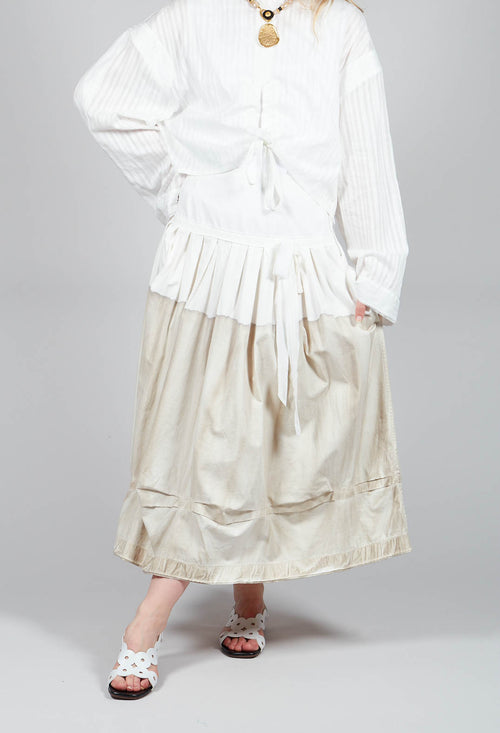 Jealousy Skirt in Beige