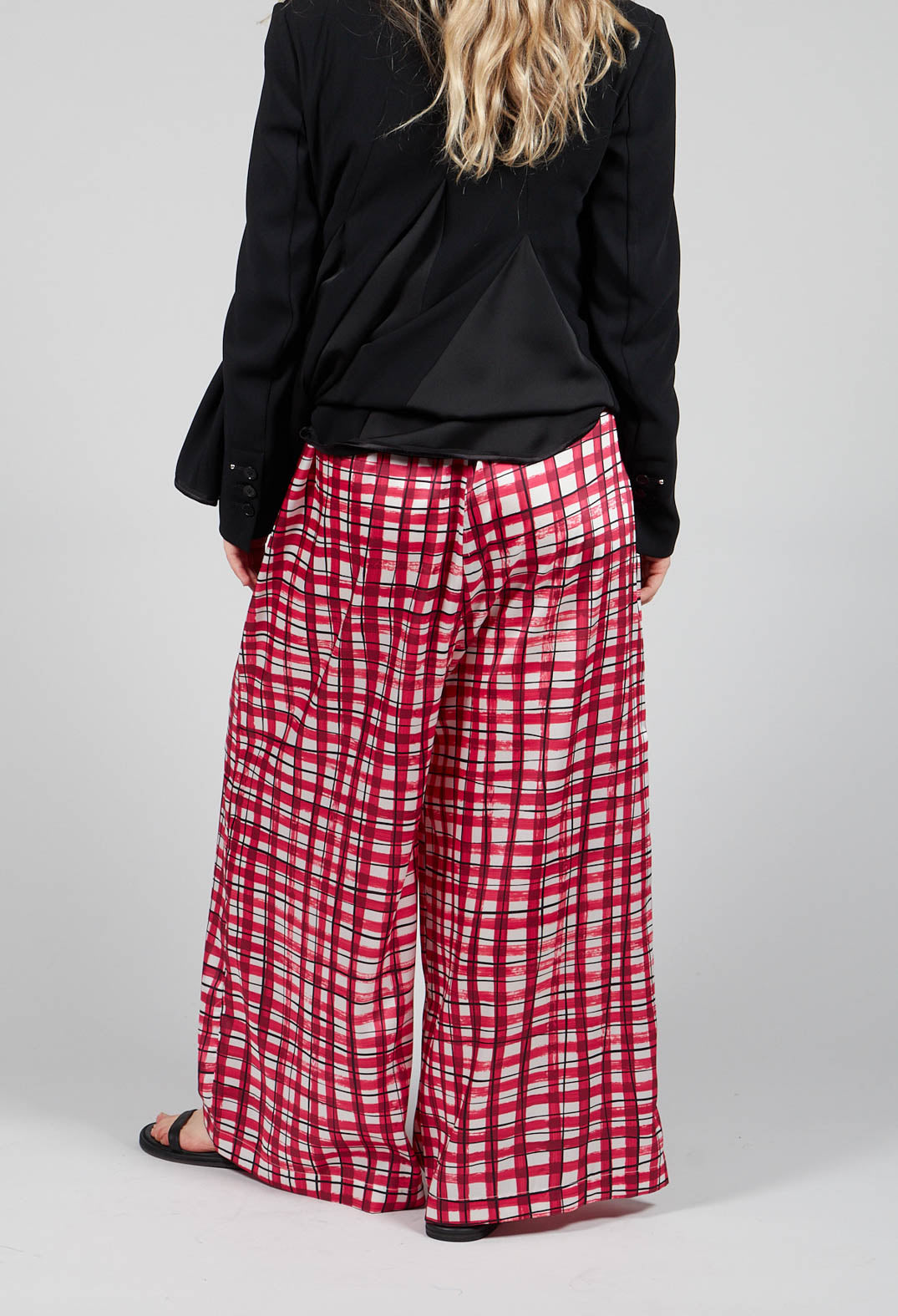 Perpetual Trousers in Pink Check