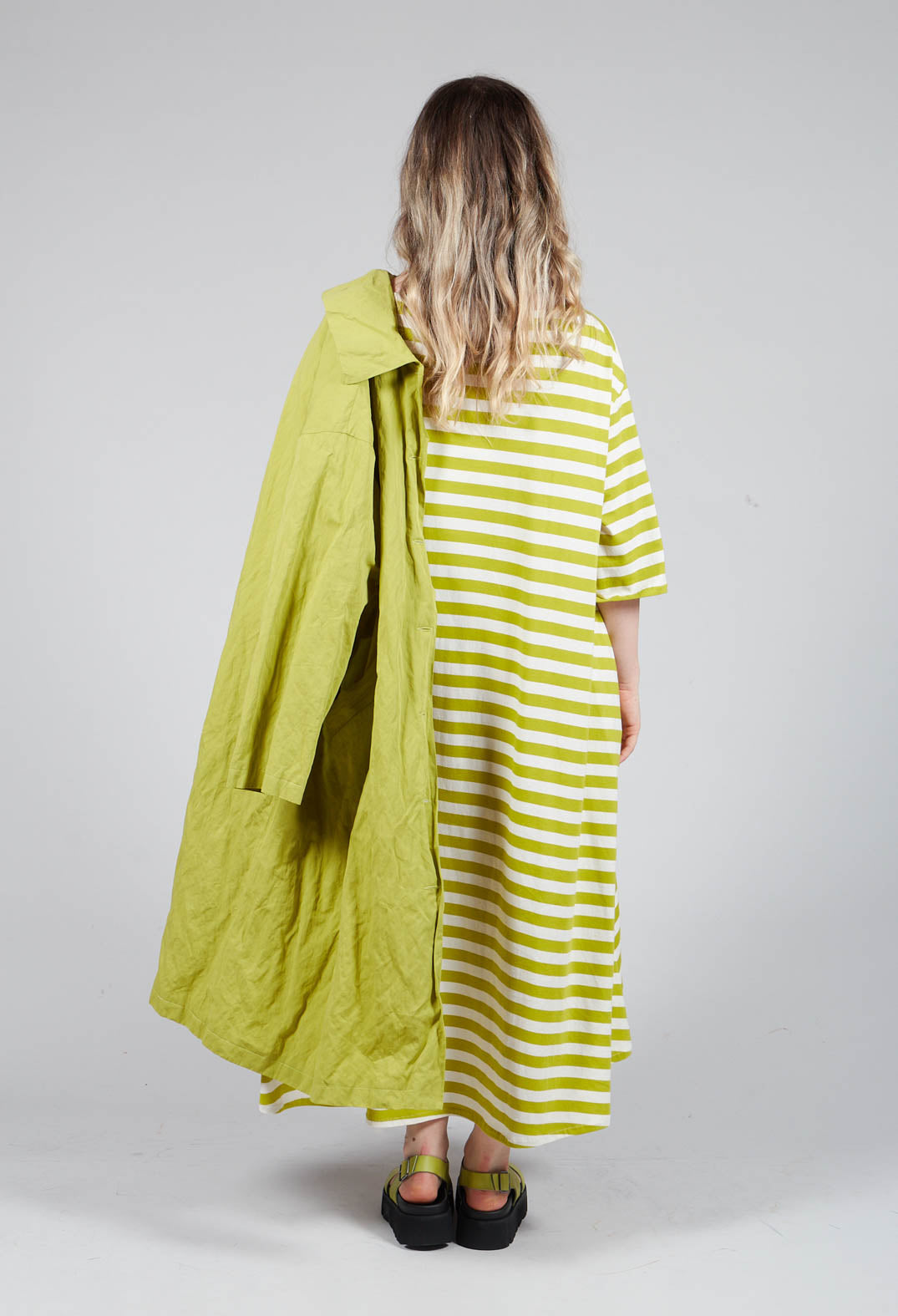 Oversized T-Shirt Dress in Pistachio