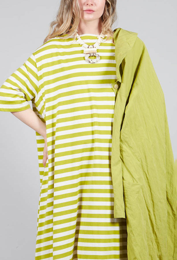 Oversized T-Shirt Dress in Pistachio