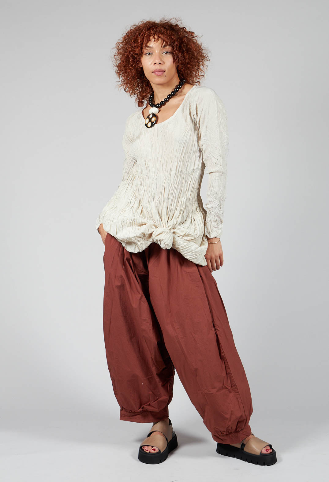 Meintrachten Trousers in Mudcloth