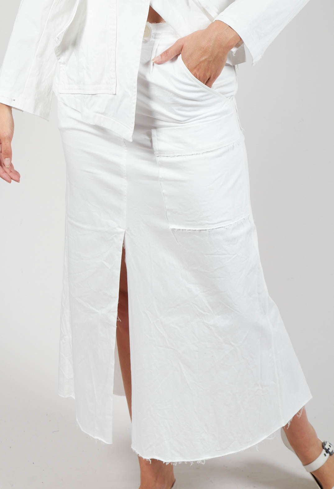 DOST Skirt in White