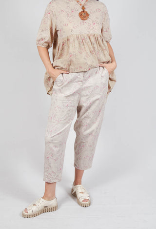 Gaston Trousers in Liberty Beige Print