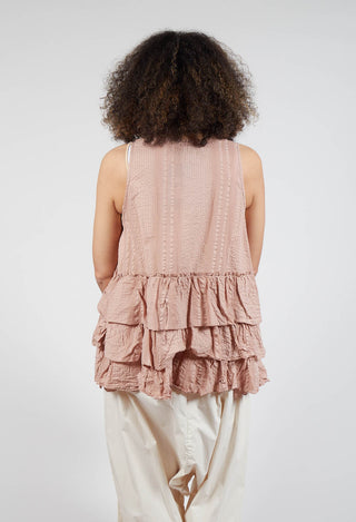 Miracle Top in Embossed Pink