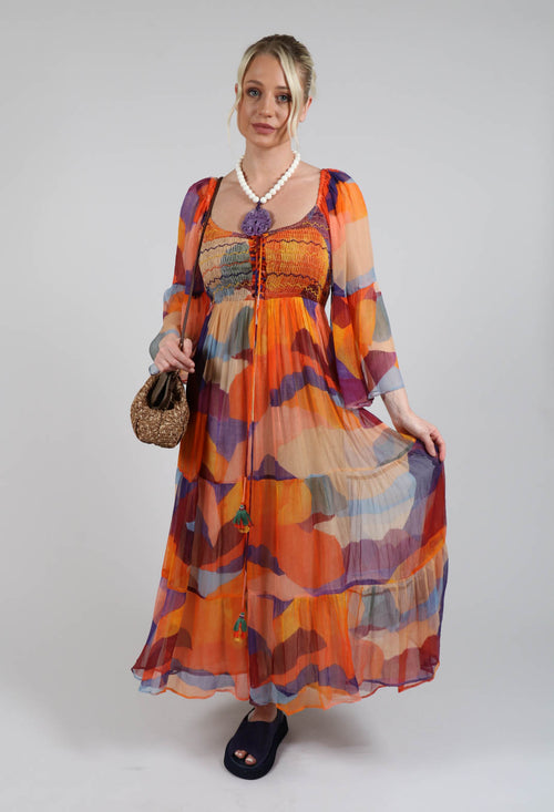 Touloulou Dress in Orange