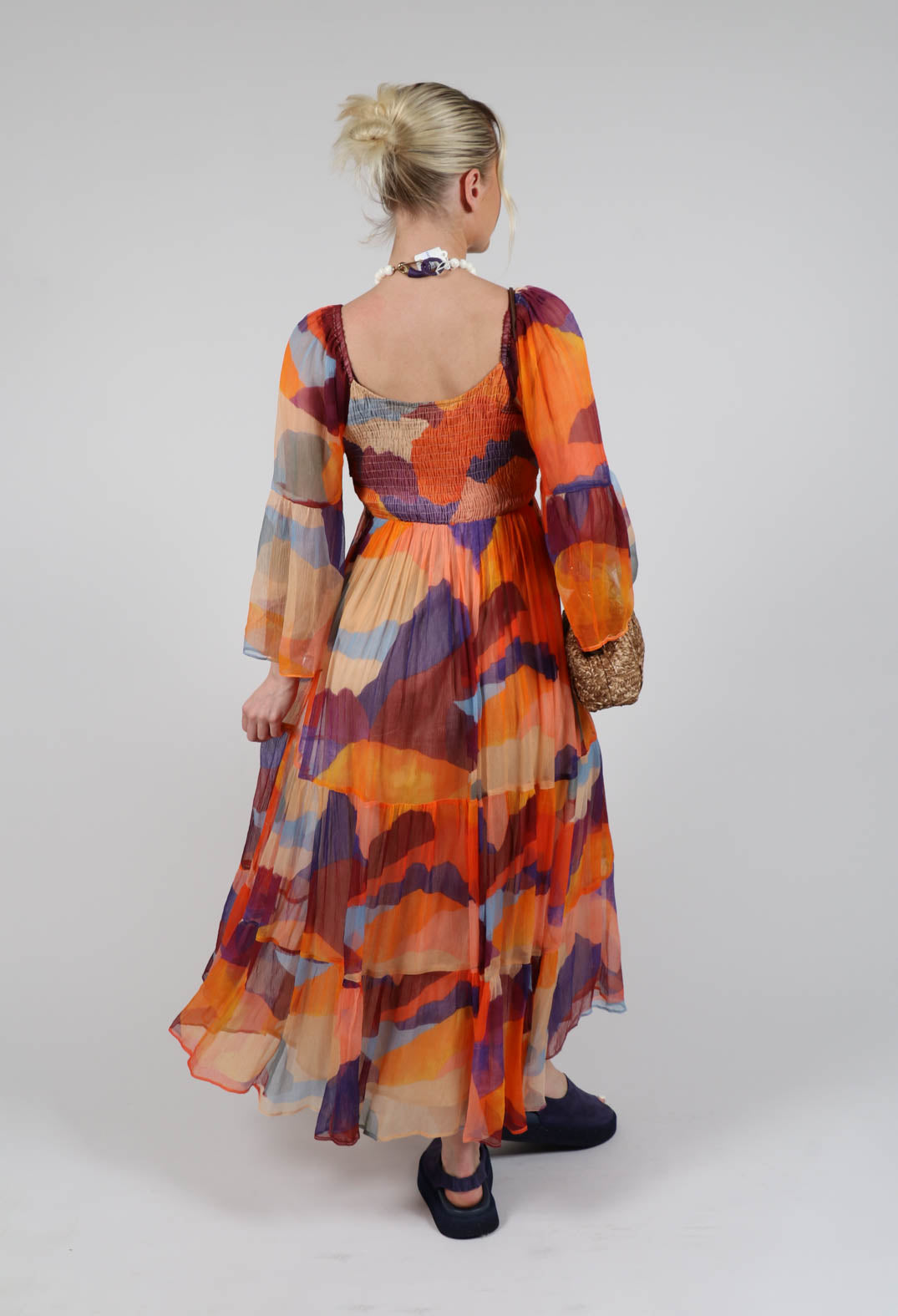 Touloulou Dress in Orange