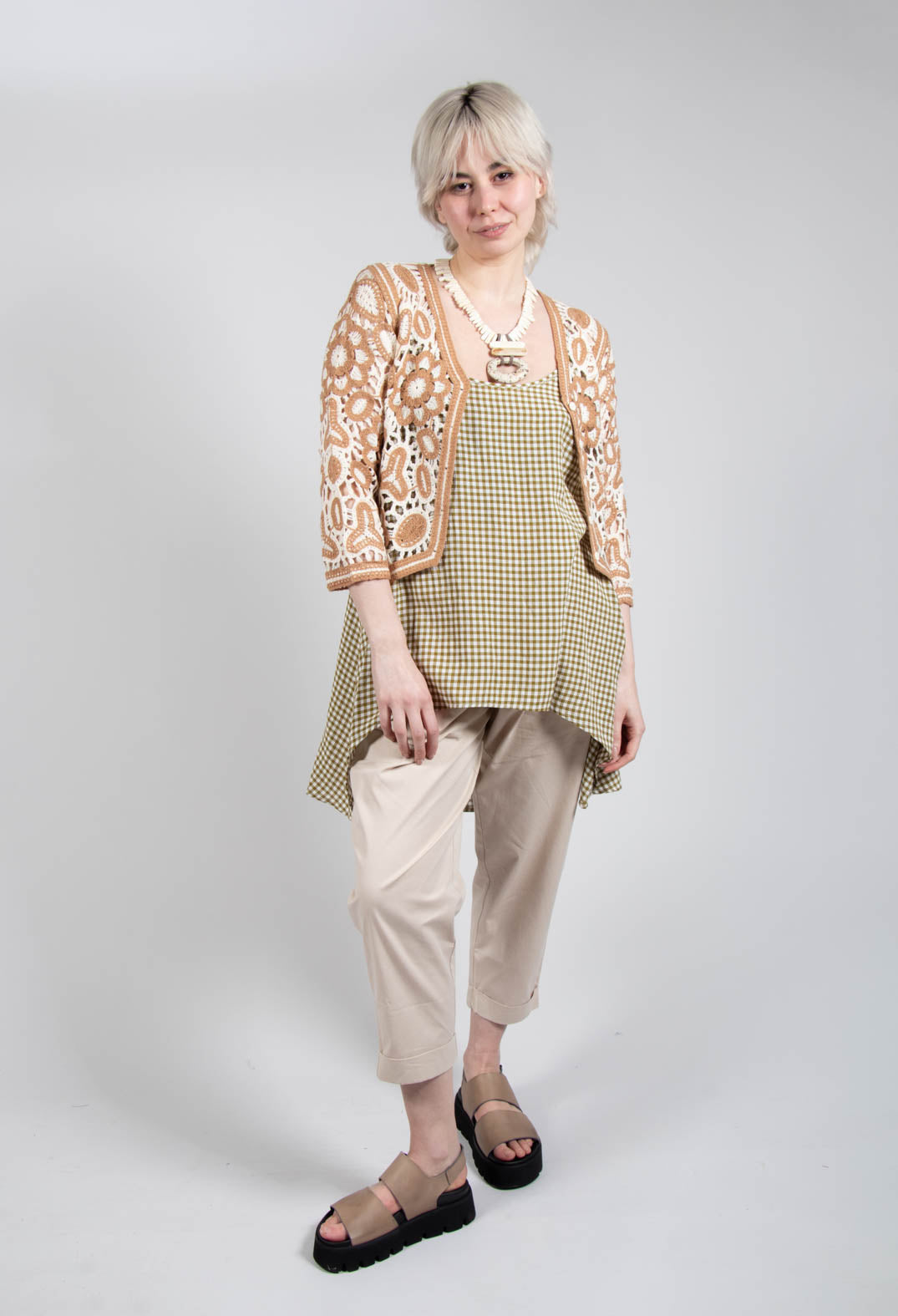 Ulrich Cardigan in Beige