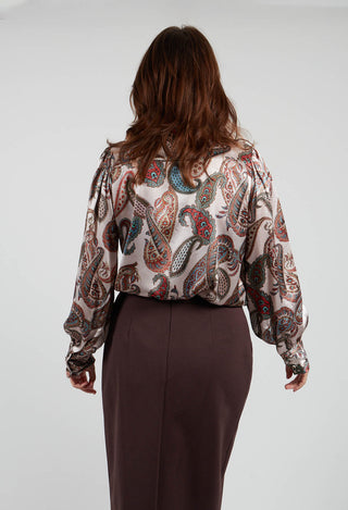 Jasminadea Blouse in Fortunio Rosewood