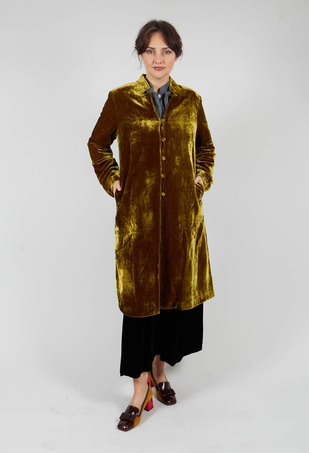 Edda Coat in Moss