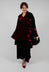 Raimonda Coat in Cherry Black