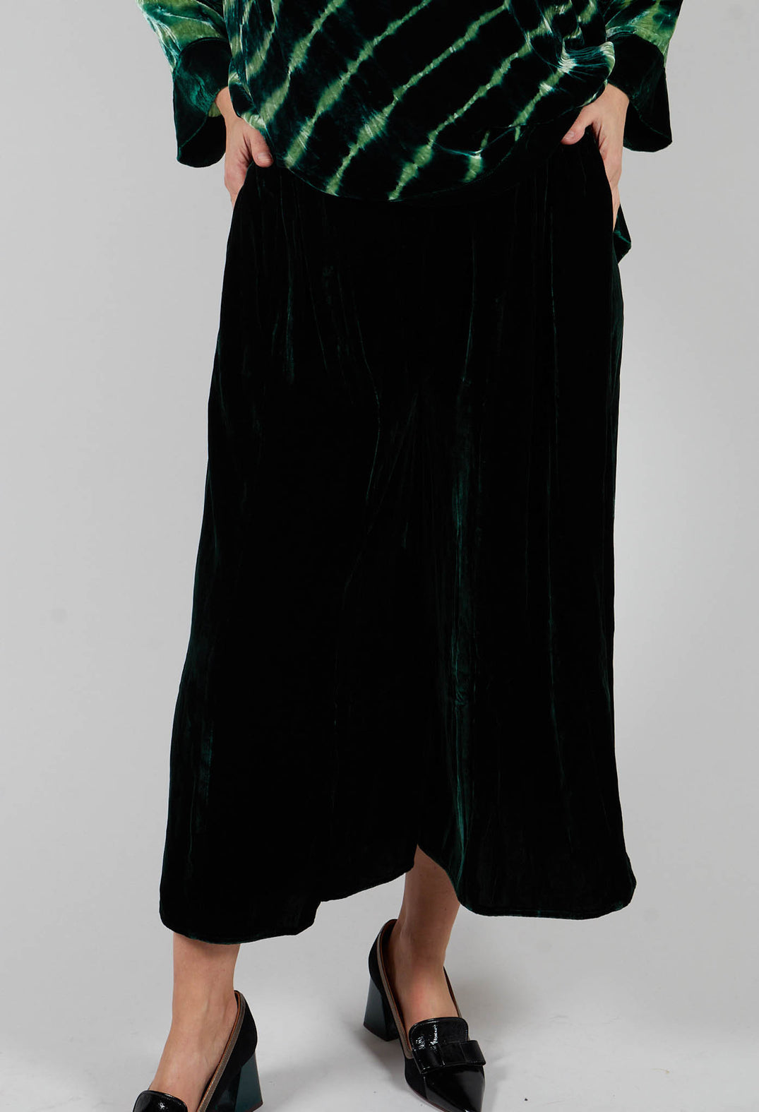 Emma Trousers in Bottle Green