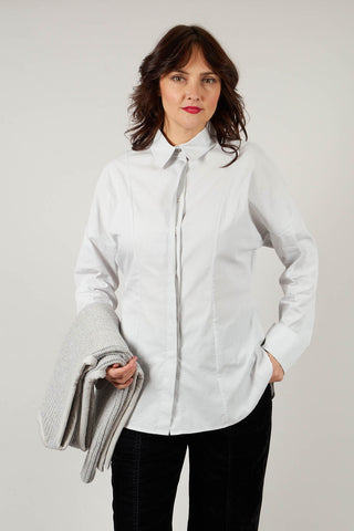 Edi Blouse in Fog