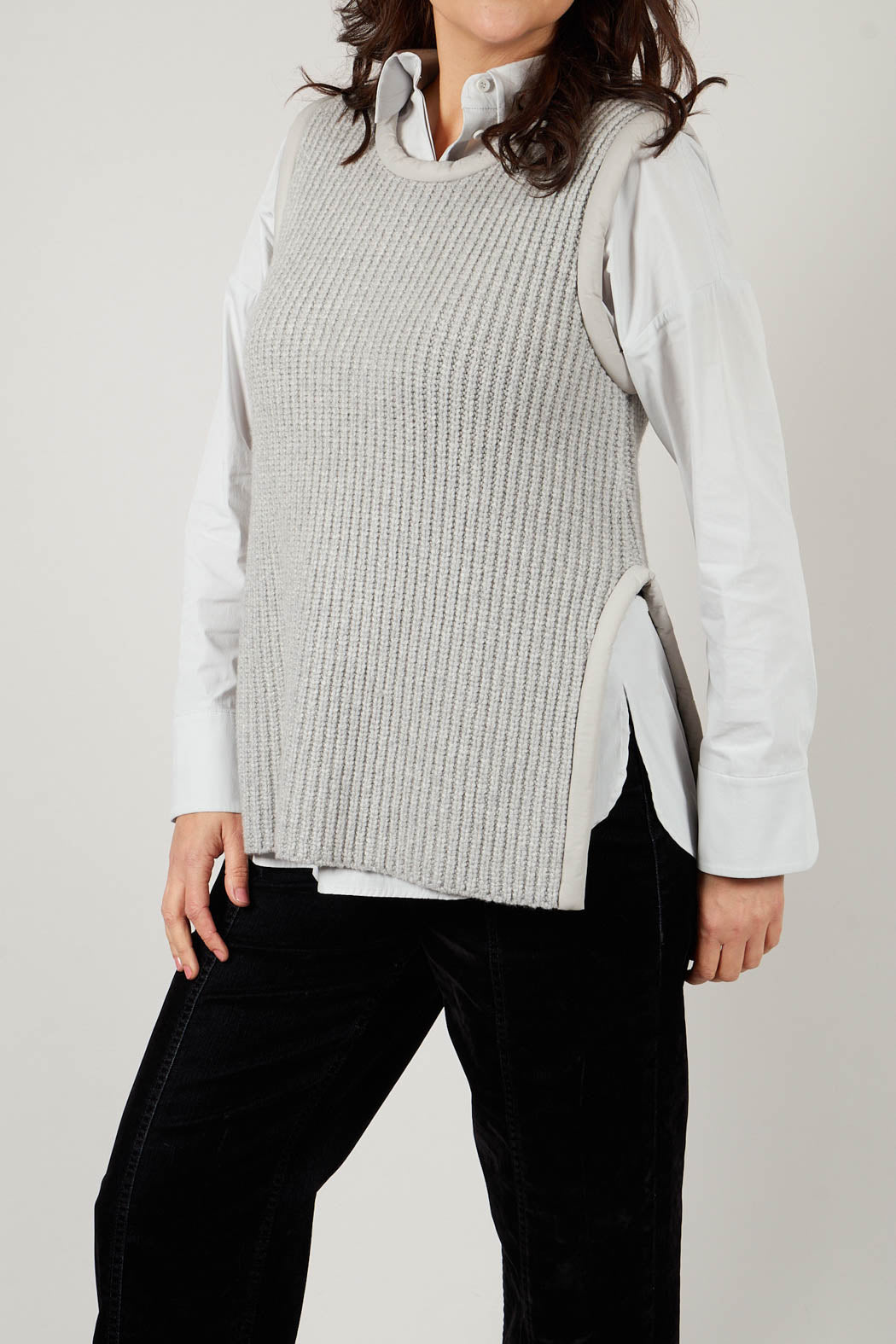 Shi Knit Top in Fog