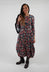 At Length Dress in Multicolour Floral