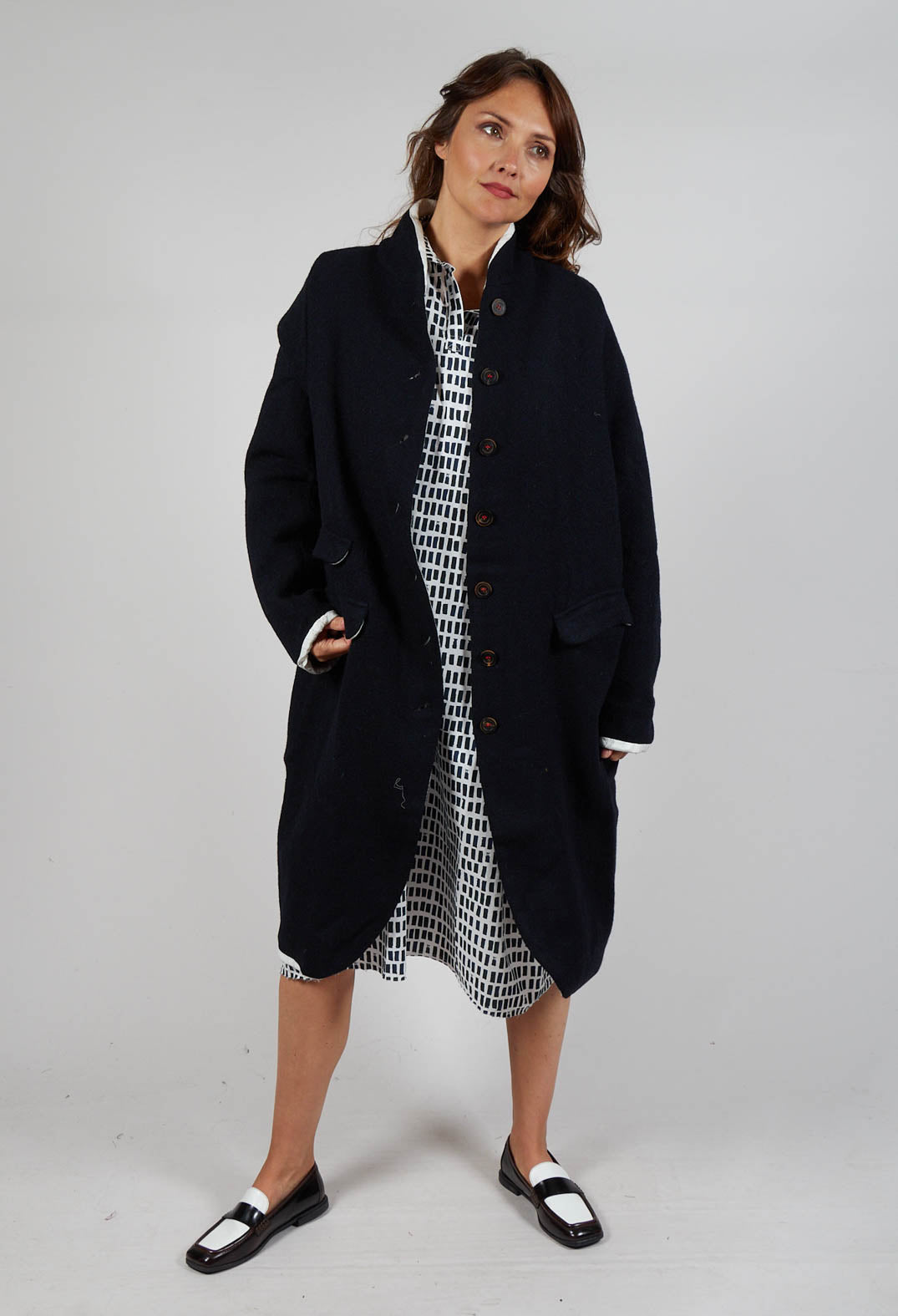 Coat Marika in Navy