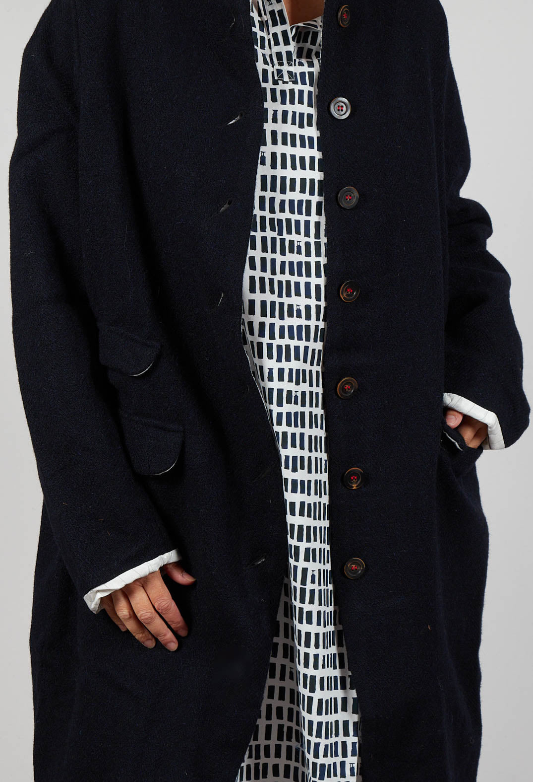 Coat Marika in Navy