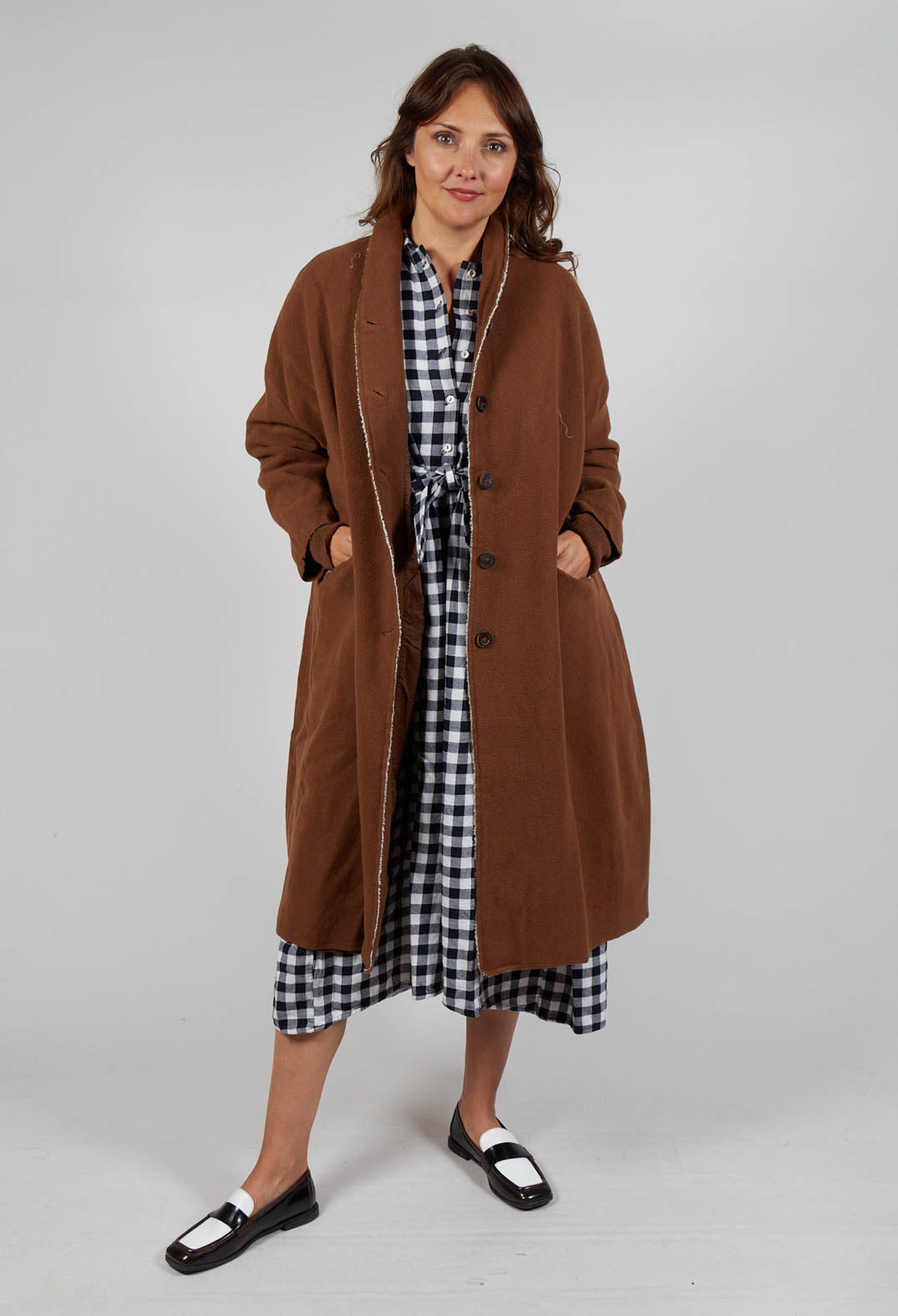 Coat Melina in Cinnamon