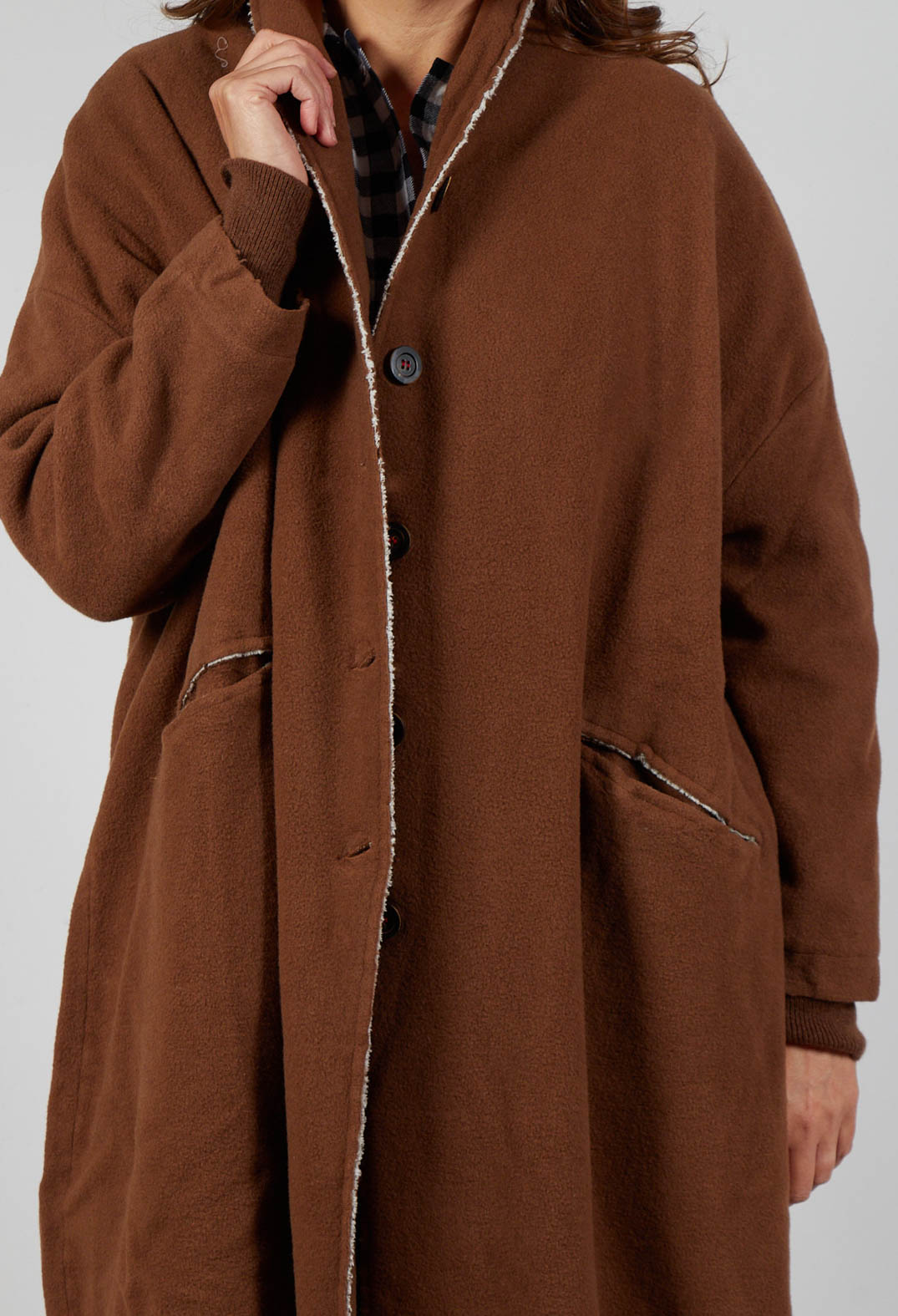 Coat Melina in Cinnamon