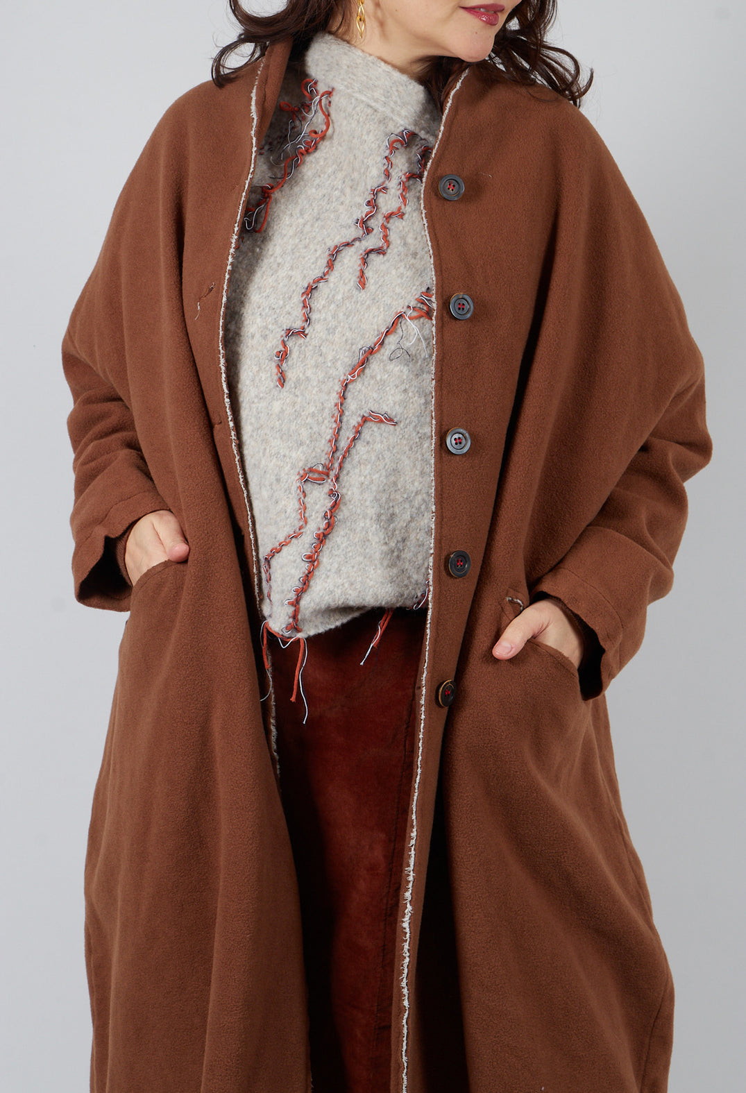 Coat Melina in Cinnamon