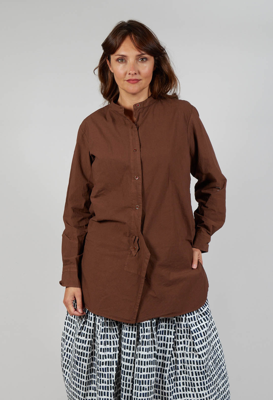 Shirt Cassiopea in Cinnamon