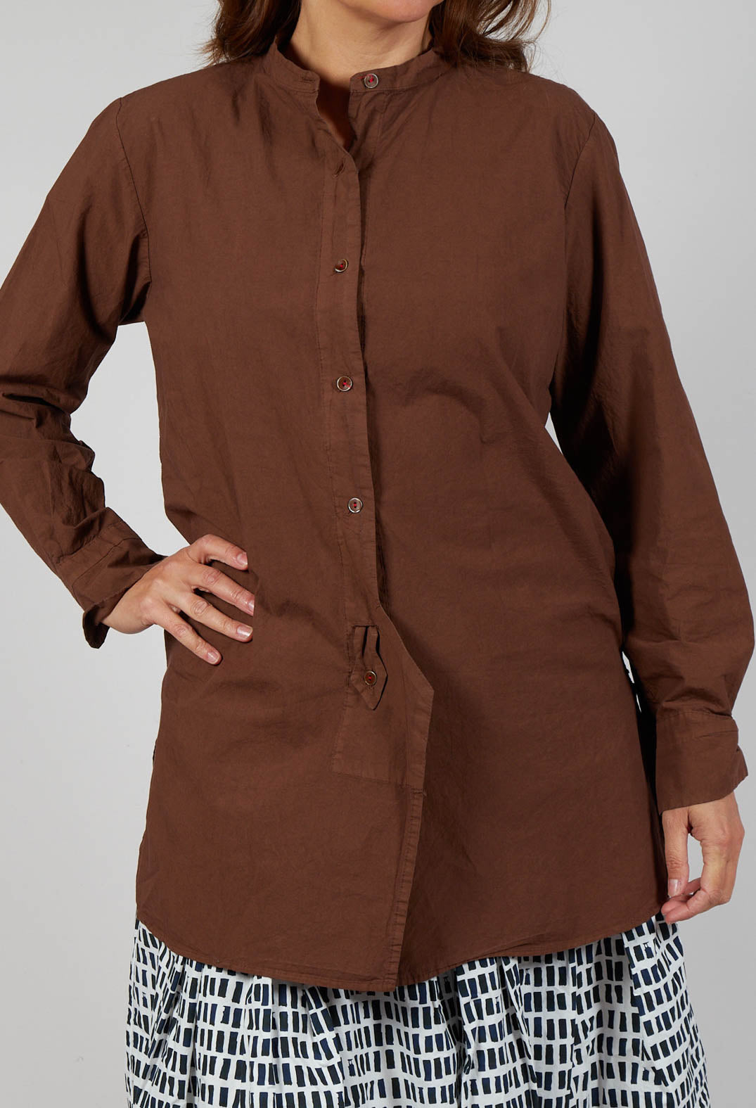 Shirt Cassiopea in Cinnamon