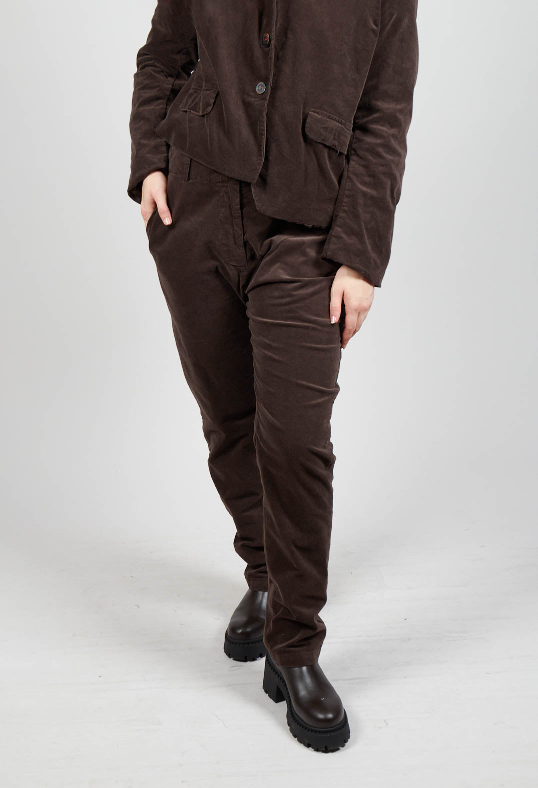 Prospera Trousers in Brown