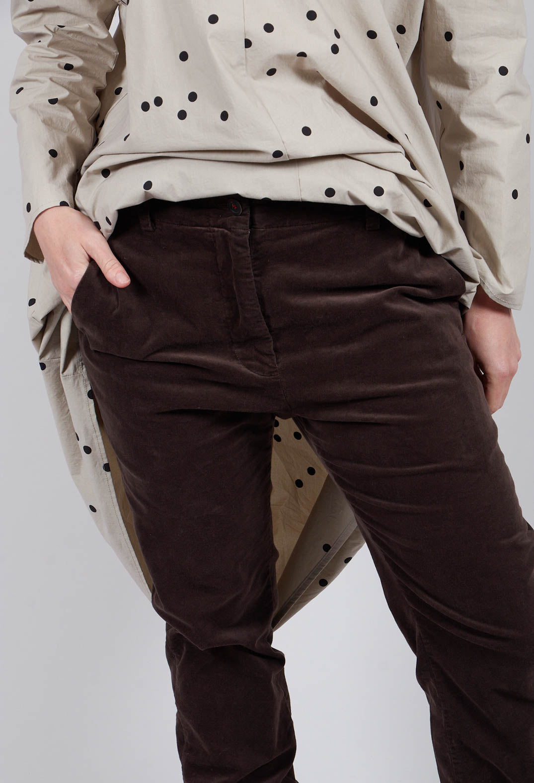 Prospera Trousers in Brown