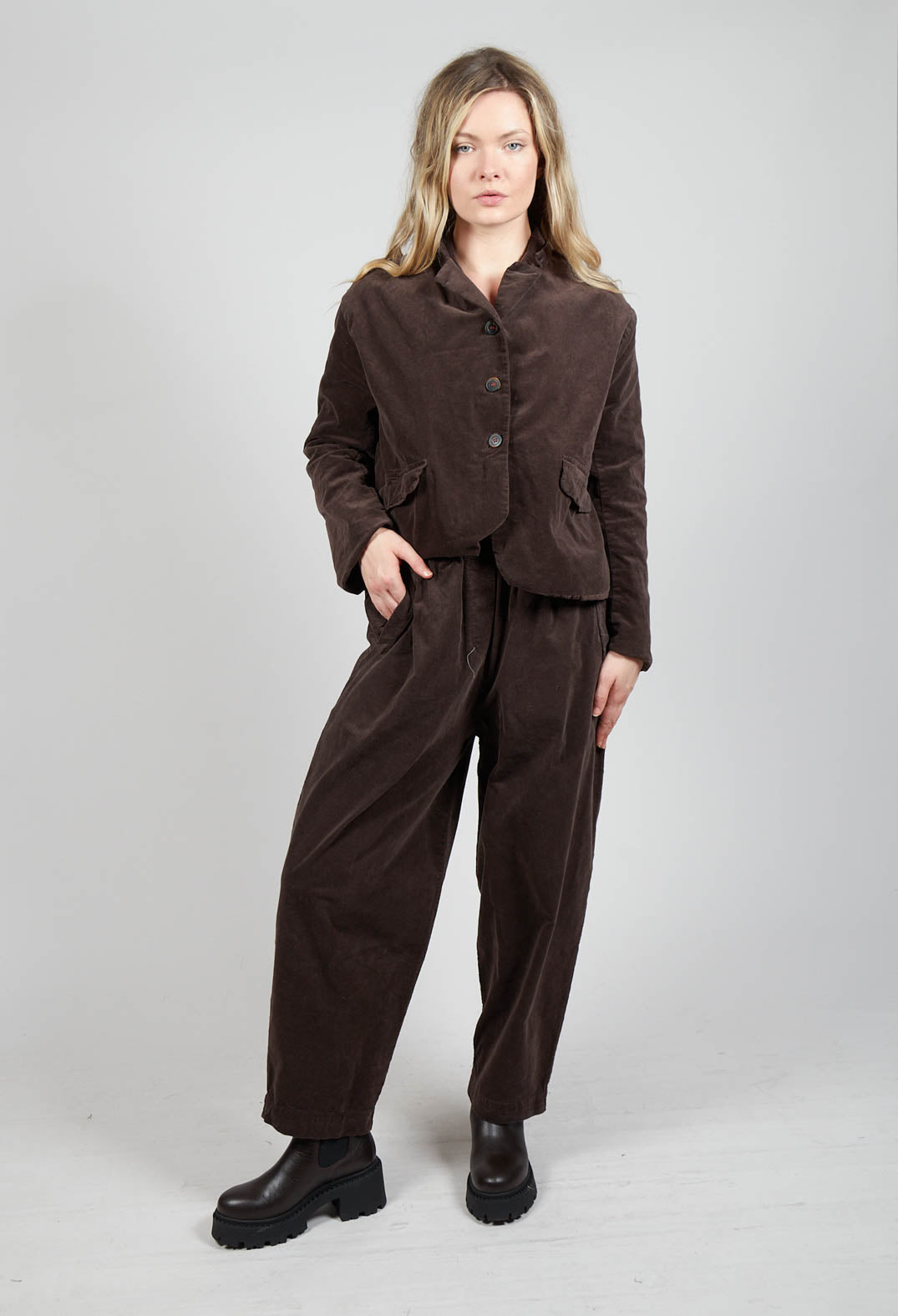 Pedra Trousers in Brown