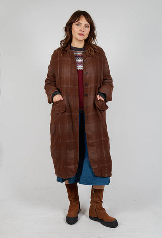 Manfreda Coat in Cinnamon