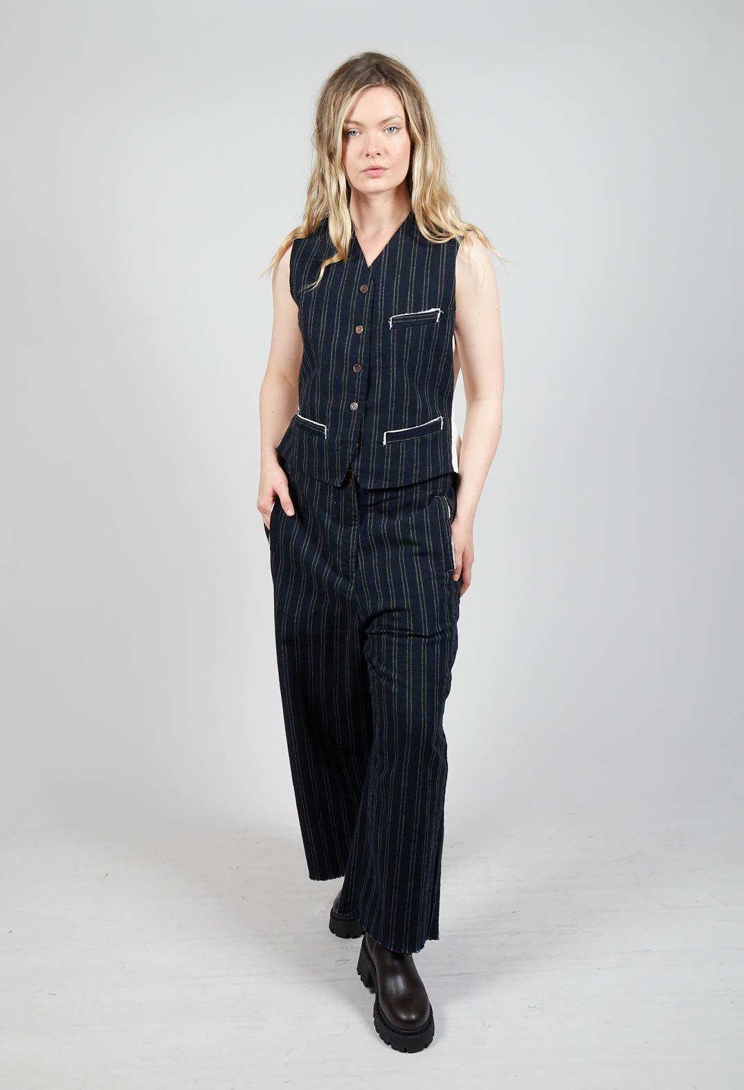 Petrissa Trousers in Navy