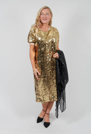 Djamila Dress in Gold