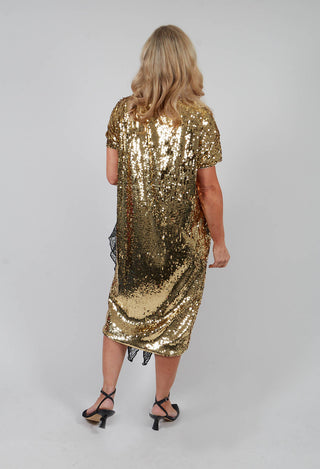 Djamila Dress in Gold