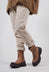 Double Strap Ankle Boots in Gasoline Taupe