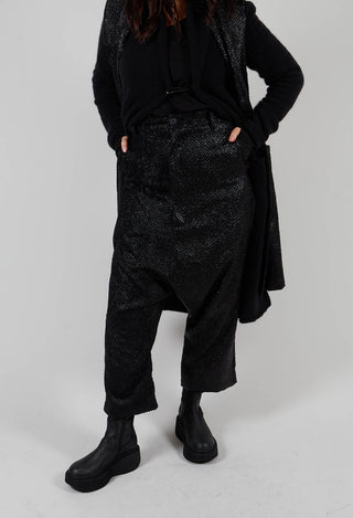 Fluid Big Trousers in Black