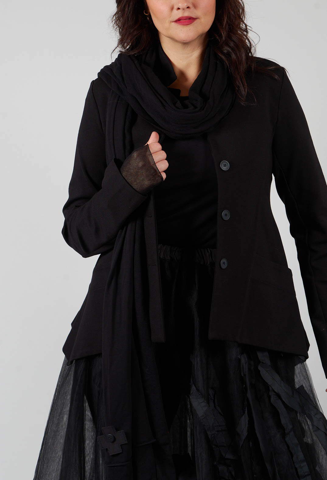 Flutter Jacket in Black