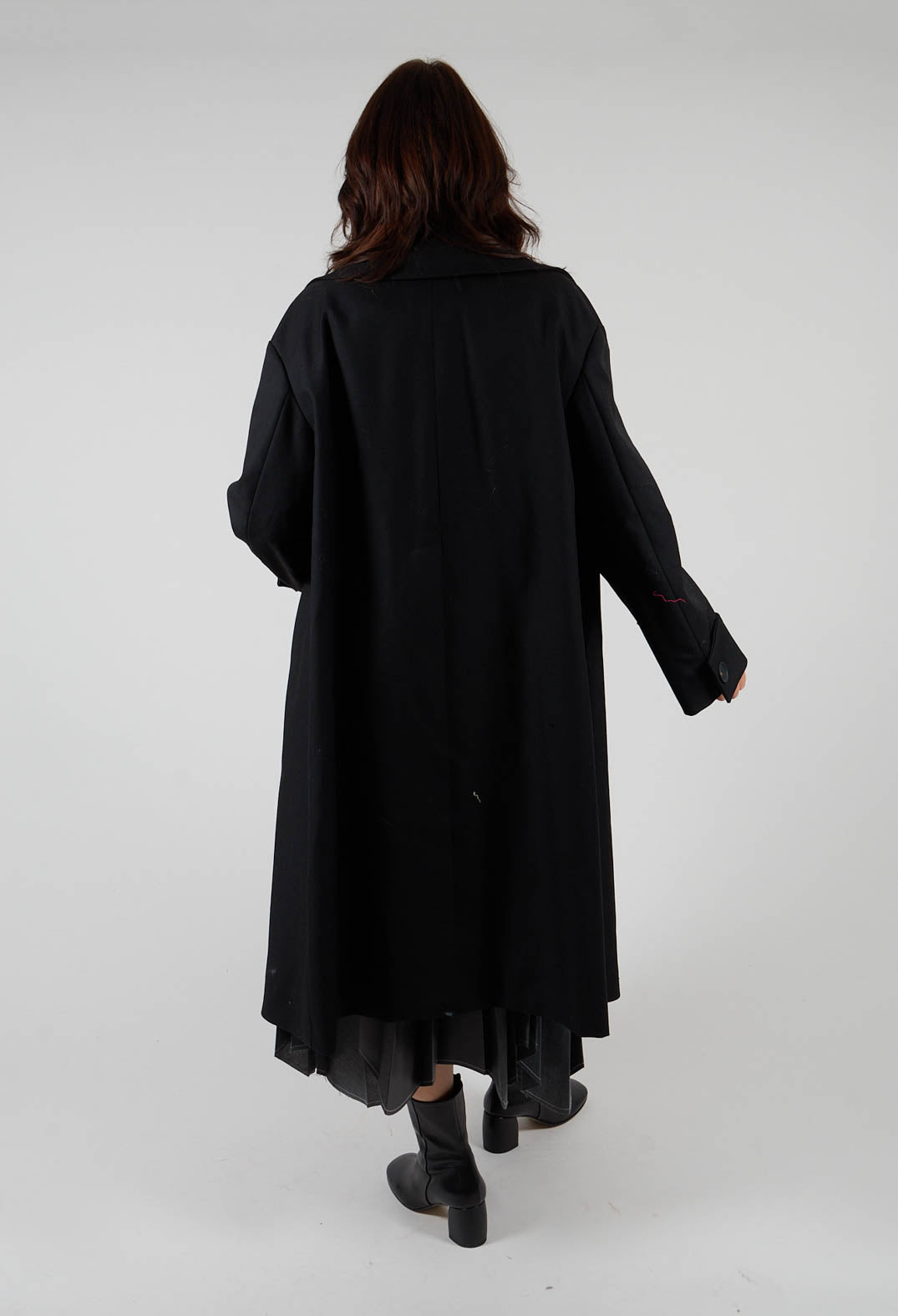 Overcoat in Degas Nero